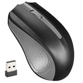 Everest Sm-537 Usb Siyah-gri 2.4ghz 1600dpı Kablosuz Optik Mouse 5 Metre Menzilli - 1