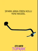 Spark Arka Fren Kolu – Yeni Model Sağlam Çelik Pedal Scooter Uyumlu - 1