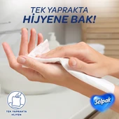 El ve Yüz Havlusu 12 Paket 12 Rulo 2 Katlı 100 Yaprak Ev ve Endüstriyel Kullanıma Uygun - 3