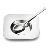 Jumbo Jüpiter 18 Parça Çelik Çay Seti thumbnail 3