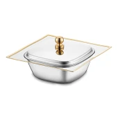 Jumbo Arezzo Gold 40 Parça Çelik Çay Seti thumbnail 8