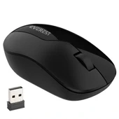 Everest Smw-973 Usb Siyah 2.4ghz 1200dpı Kablosuz Optik Mouse 5 Metre Menzilli - 1