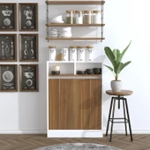 Decormet Bracked Çok Fonksiyonlu Masa Ceviz thumbnail 11