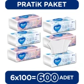 V Katlama Kağıt Havlu 6 Paket 600 Yaprak 3 Katlı Ev ve Endüstriyel Kullanıma Uygun - 1