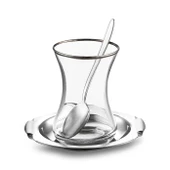 Jumbo Mars 18 Parça Çelik Çay Seti thumbnail 2