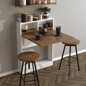 Decormet Bracked Çok Fonksiyonlu Masa Ceviz thumbnail 7