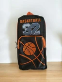 Relaxion Üç Gözlü Greyhound Basketball Turuncu Siyah Kalem Çantası/Kalemlik (160) thumbnail 2