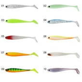 Captain 3587 Dagi Duck Shad 9cm 7gr Levrek Silikonu 5'li Paket Suni Yem  06 - 8