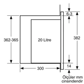 Siemens BE525LMS0 iQ500 Ankastre Mikrodalga - 6