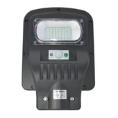 Horoz 50w Siyah Led Solar Güneş Enerjili Lamba Sokak Armatür Beyaz Işık - 2