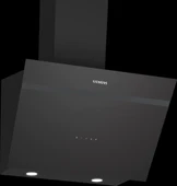 Siemens LC66KPJ60T iQ300 Duvar Tipi Davlumbaz 60 cm Siyah Cam - 1