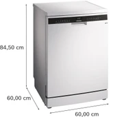 Siemens SN23EW63KT iQ300 Solo Bulaşık Makinesi 60 cm Beyaz - 4
