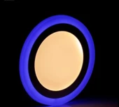 YCL YSM-1406B 6W ÜÇ FONKSİYONLU SIVA ÜSTÜ SPOT(BEYAZ 6W-MAVİ 2W) thumbnail 3