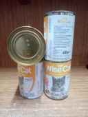 WİSE CAT Kedi Konserve Yaş Mama Tavuklu 10 Adet - 1