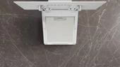 Siemens LC64KPJ20T iQ300, Duvar tipi davlumbaz, eğimli cam tasarım, 60 cm, beyaz - 5