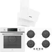 Hoover Ankastre Set Beyaz ( HVW6MV - HDG6C2GWTK - HO3158W ) - 1