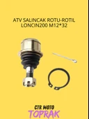 ATV Salıncak Rotu Rotil Loncin 200 – M12x32 Ön Süspansiyon Bağlantı Rotili - 1