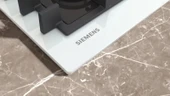 Siemens EN6B2NP40O iQ300 Gazlı Ocak 60 cm Sert cam, Beyaz - 3