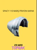 Spacy 110 Marş Pinyon Kapağı – Alüminyum Koruma Muhafaza Kapak Scooter Uyumlu thumbnail 1
