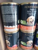 Funny Kuzu Etli Yavru Köpek Konserve Yaş Mama 400 Gram 10 Adet - 1