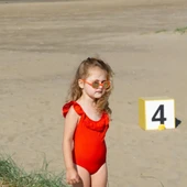 Kietla Rozz Güneş Gözlüğü 4-6 Yaş Flu Orange  Turuncu 4-6 Yaş thumbnail 2