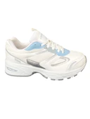 Kadın Beyaz Spor Ayakkabı Günlük Rahat Air Taban Sneaker D410 - 1