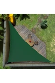 sizenelazım Sizenelazım Su Geçirmez Üçgen Yeşil Gölgelik Oxford Kumaş 300 D 200 gr 3x3x4.25mt thumbnail 4