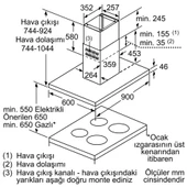 Siemens LF97BBM50 Ada Davlumbaz - 6
