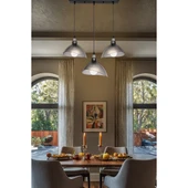 Duruaydınlatma Sıralı Füme Avize Sarkıt Yatak Odası Salon Mutfak Hol Lamba - 1