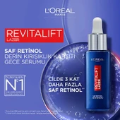 Loreal Paris Revitalift Lazer %0.2 Saf Retinol Gece Serumu 30 ml thumbnail 5