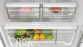 Siemens KD76NXIE1N iQ500 Üstten Donduruculu Buzdolabı 186 x 75 cm Kolay temizlenebilir Inox, Total noFrost - 6