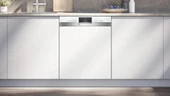Siemens SN53IW50KT iQ300 Yarı Ankastre Bulaşık Makinesi 60 cm Beyaz - 3