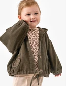 Kız Bebek Leopar Desenli 3'lü Takım NOY-9329 thumbnail 4