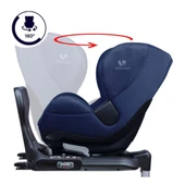 Renolux Gaia I-Size Softness Isofix 0-18 Kg Oto Koltuğu Lacivert  Lacivert 0-4 Yaş - 5