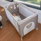 Renolux Sophie La Girafe Park Yatak Oyun Parkı Optic Z So Chic  Bej - 1