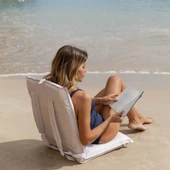 Flamingueo Nelson Katlanır 6 Pozisyonlu Plaj Koltuğu Bej - 3