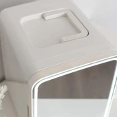 Flamingueo Grimmy Taşınabilir Aynalı ve Ledli Kozmetik Dolabı 10L - 5