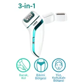 Profesyonel 3 Başlıklı Epilasyon Aleti thumbnail 1