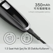 HYUNDAI PHT-048 Şarjlı Ayarlanabilir Başlıklı Saç Sakal Tıraş Makinesi thumbnail 7