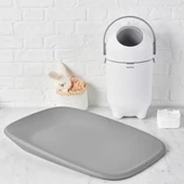 Nattou Dropy Bebek Bezi Çöp Kovası Beyaz  Beyaz - 3