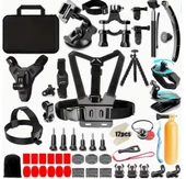 70 Parça Aksiyon Kamera Aksesuar Seti –  Çok Amaçlı Profesyonel Kit - 1