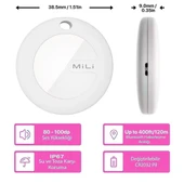 Mili Mi Tag iOS Uyumlu Akıllı Takip Cihazı Beyaz - 3