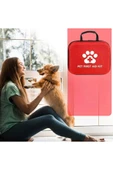 Kedi Köpek Acil İlk Yardım Seti Pet Ecza Çanta Tıbbi Malzeme Tedavi Yürüyüş Tatil Kamp Çantası - 7