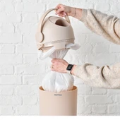 Nattou Dropy Bebek Bezi Çöp Kovası Beyaz  Beyaz - 5