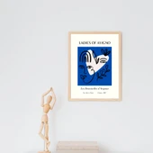 Picasso Duvar Tablosu Çerçeveli 3'lü Set Ahşap Renk 30 x 42 Boyut/Ebat - 1