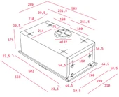 TEKA ANKASTRE GRİ SET 5 [ HLB 8400 ST FIRIN + GBE 64002 ST ANKASTRE OCAK + GFH 55 GÖMÜLEBİLİR ASPİRATÖR ] thumbnail 7