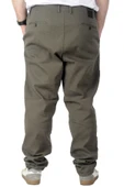 Mode XL Büyük Beden Erkek Gabardin Pantolon Doğa 22850 Haki - 3