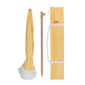 Flamingueo Caramel Plaj ve Bahçe Şemsiyesi Sarı - 3