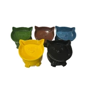 Ayaklı Kulaklı Seramik Mama Kabı thumbnail 5