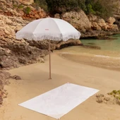 Flamingueo Marion Plaj ve Bahçe Şemsiyesi Bej - 4